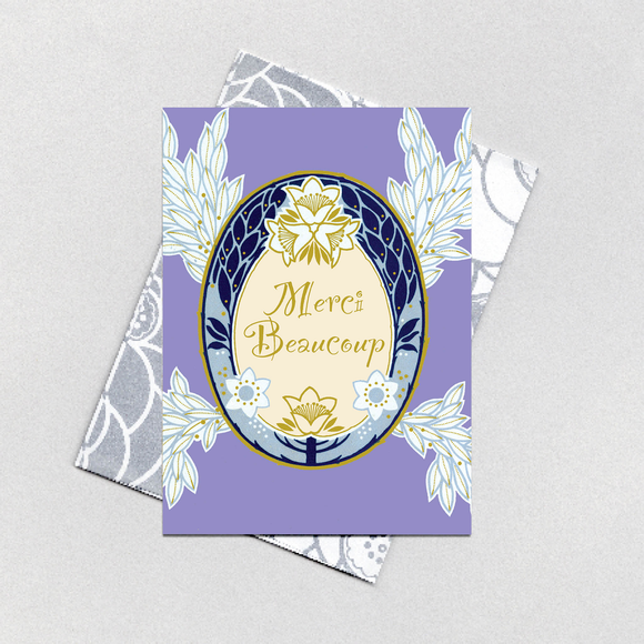 Merci Beaucoup - Thank You Card