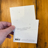 9 x 5 small square traditional event life cards