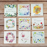 9 x 5 small square traditional birthday cards