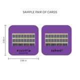 Minilingo Spanish/English Bilingual Flashcards for Kids