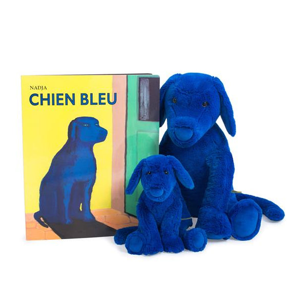 PETITE PELUCHE CHIEN BLEU