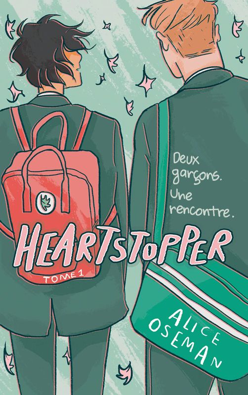 HEARTSTOPPER - TOME 1 - LE ROMAN GRAPHIQUE A L'ORIGINE DE LA SERIE NETFLIX - DEUX GARCONS. UNE RENCO