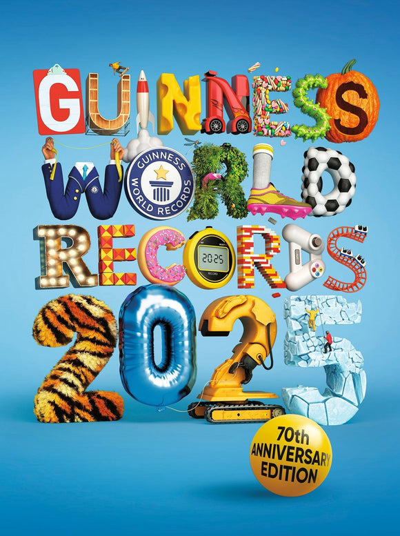 GUINNESS WORLD RECORDS 2025 - 70E ANNIVERSAIRE