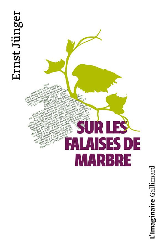 SUR LES FALAISES DE MARBRE