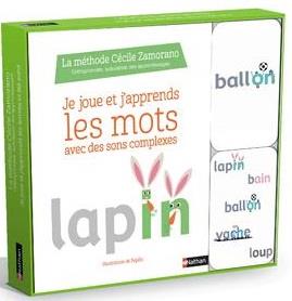 COFFRET JE JOUE ET J'APPRENDS LES MOTS AVEC DES SONS COMPLEXES