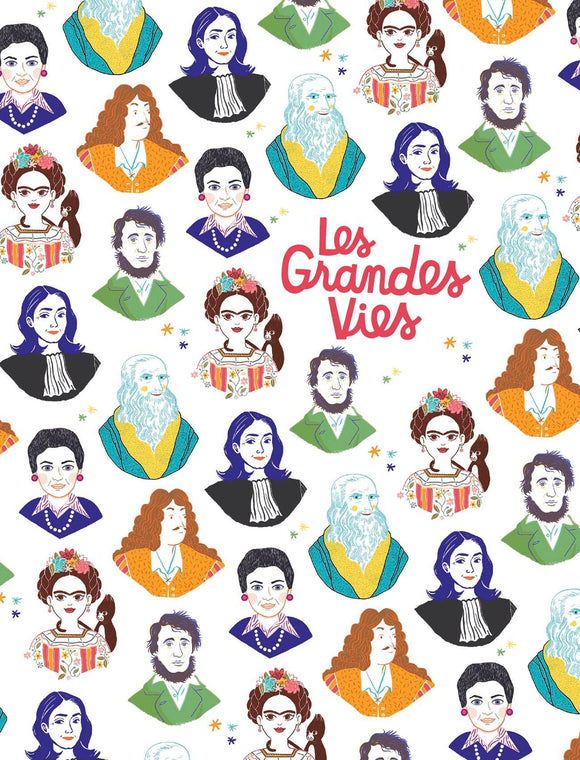 COFFRET LES GRANDES VIES (6 TITRES) - SIMONE VEIL - MOLIERE - GISELE HALIMI - FRIDA KAHLO - HENRY DA