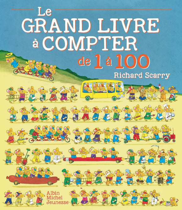 LE GRAND LIVRE A COMPTER DE 1 A 100