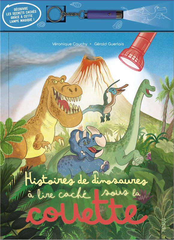 HISTOIRES DE DINOSAURES A LIRE CACHE SOUS LA COUETTE