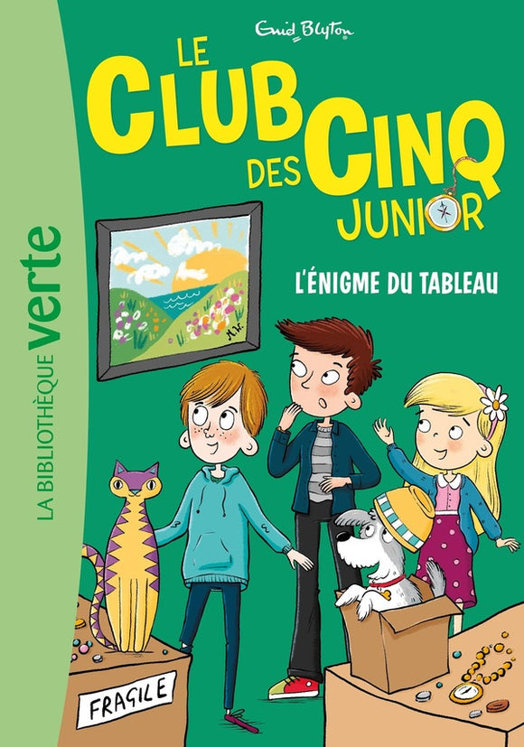 LE CLUB DES CINQ JUNIOR - T17 - LE CLUB DES CINQ JUNIOR 17 - L'ENIGME DU TABLEAU