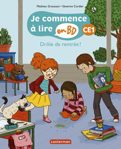 JE COMMENCE A LIRE EN BD - T01 - DROLE DE RENTREE - CE1