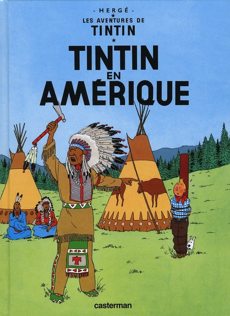 TINTIN - PETIT FORMAT COULEURS - T03 - TINTIN EN AMERIQUE