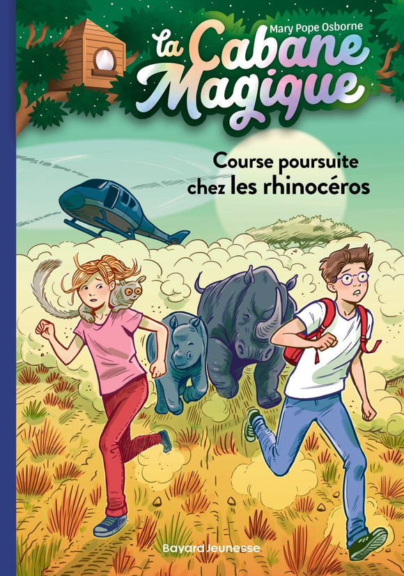 LA CABANE MAGIQUE TOME 58 - COURSE POURSUITE CHEZ LES RHINOCEROS