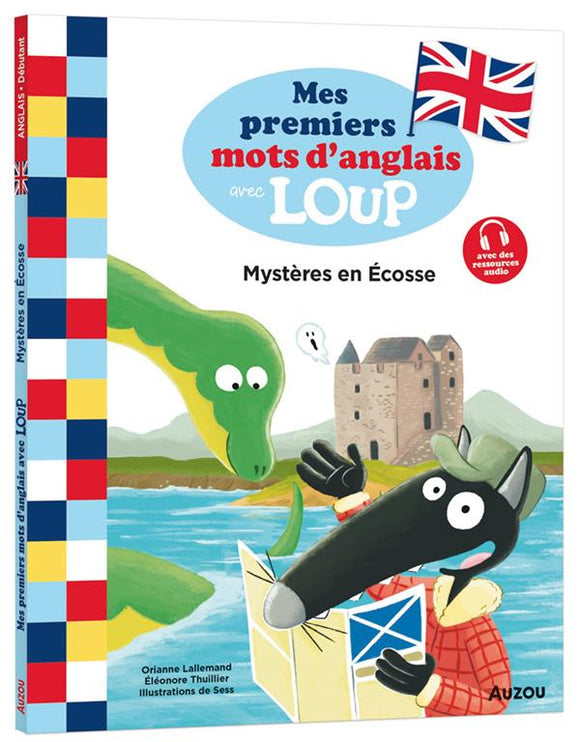 MES LECTURES DU CP AVEC LOUP - MES PREMIERS MOTS D'ANGLAIS AVEC LOUP - MYSTERES EN ECOSSE