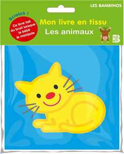 MON LIVRE EN TISSU - LES ANIMAUX