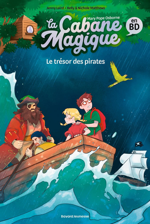 LA CABANE MAGIQUE BANDE DESSINEE TOME 04 - LE TRESOR DES PIRATES