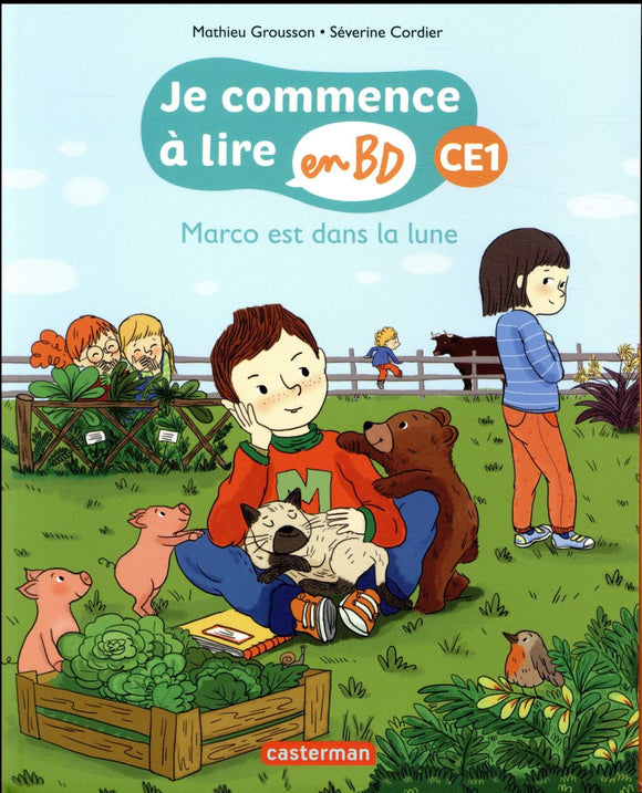 JE COMMENCE A LIRE EN BD - T02 - MARCO EST DANS LA LUNE - CE1