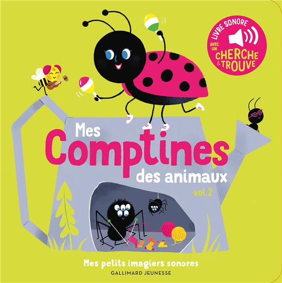 MES COMPTINES DES ANIMAUX - VOL02 - DES SONS A ECOUTER DES IMAGES A REGARDER