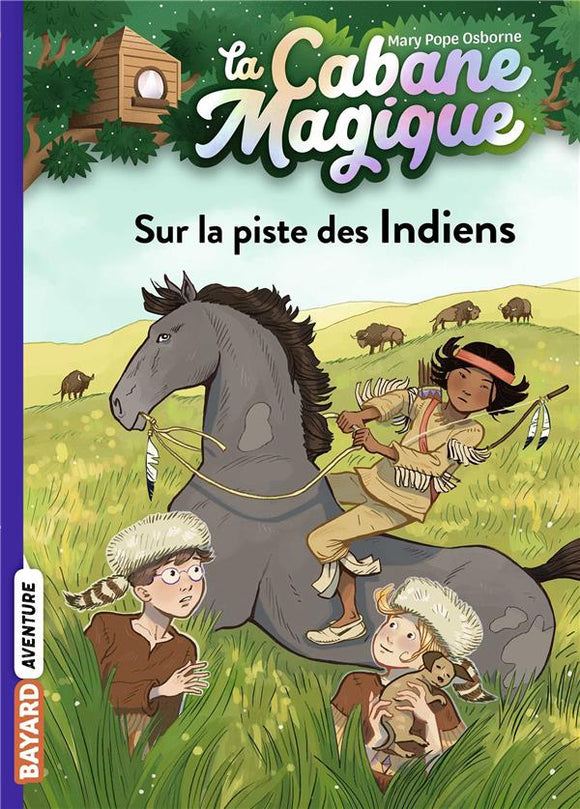 LA CABANE MAGIQUE TOME 17 - SUR LA PISTE DES INDIENS