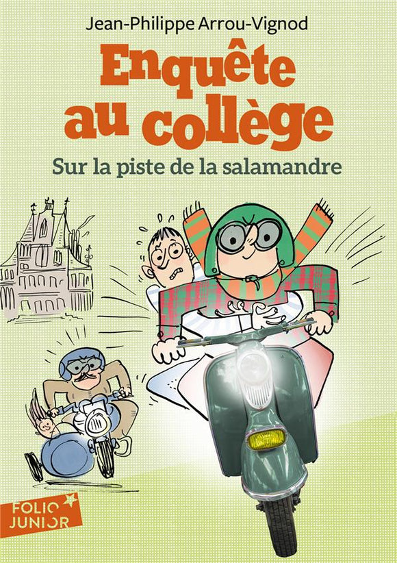 ENQUETE AU COLLEGE - T04 - SUR LA PISTE DE LA SALAMANDRE