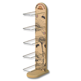 Apipharma Candy Tin Stand - Wooden Display for Sweets