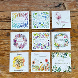 9 x 5 small square traditional birthday cards