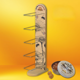 Apipharma Candy Tin Stand - Wooden Display for Sweets