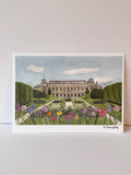 Jardin des Plantes watercolor print