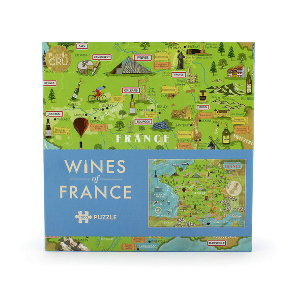 Wines of France - Puzzle Cru