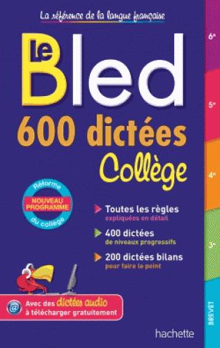 BLED 600 DICTEES COLLEGE