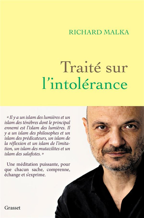 TRAITE SUR L'INTOLERANCE