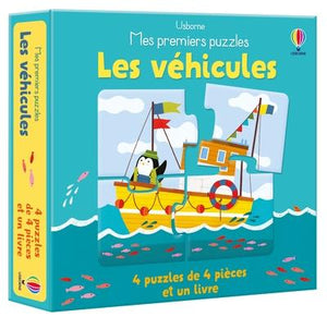 LES VEHICULES - MES PREMIERS PUZZLES