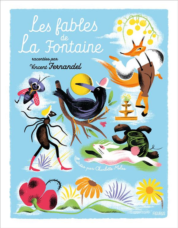 LES FABLES DE LA FONTAINE RACONTEES PAR VINCENT FERNANDEL (LIVRE-CD)