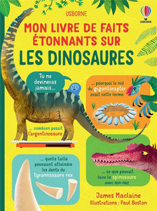 MON LIVRE DE FAITS ETONNANTS SUR LES DINOSAURES