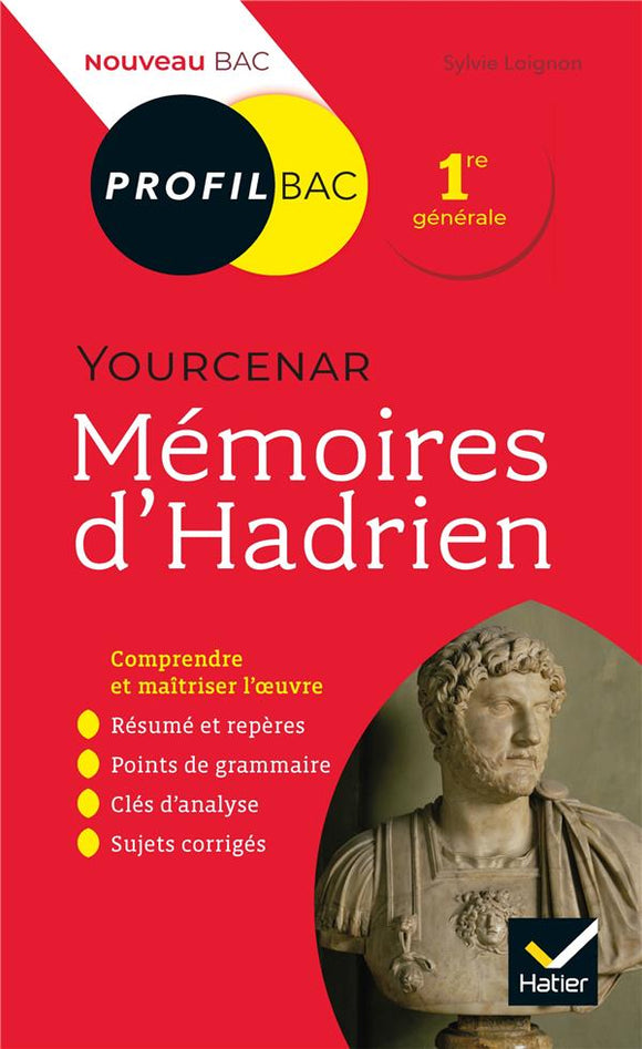 PROFIL - YOURCENAR MEMOIRES D'HADRIEN - ANALYSE LITTERAIRE DE L'OEUVRE