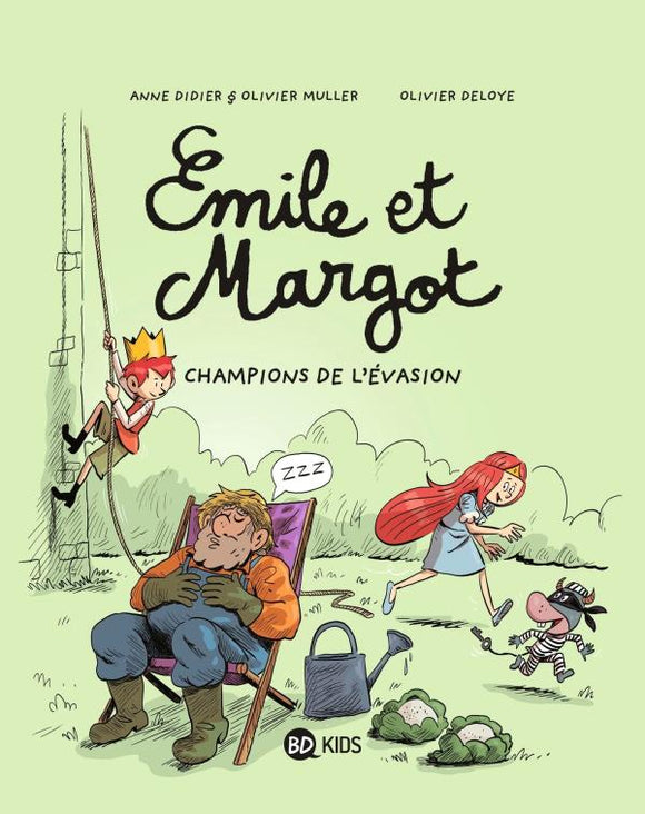 EMILE ET MARGOT TOME 12 - CHAMPIONS DE L'EVASION