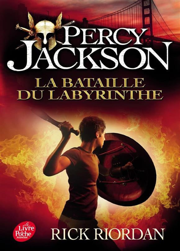 PERCY JACKSON - TOME 4 - LA BATAILLE DU LABYRINTHE
