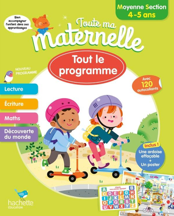 TOUTE MA MATERNELLE- TOUT LE PROGRAMME - MOYENNE SECTION 4-5 ANS