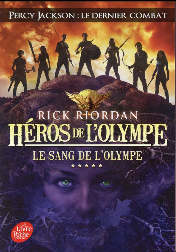 HEROS DE L'OLYMPE - TOME 5 - LE SANG DE L'OLYMPE