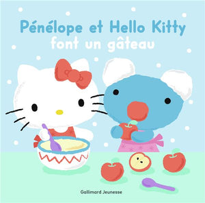 PENELOPE ET HELLO KITTY FONT UN GATEAU