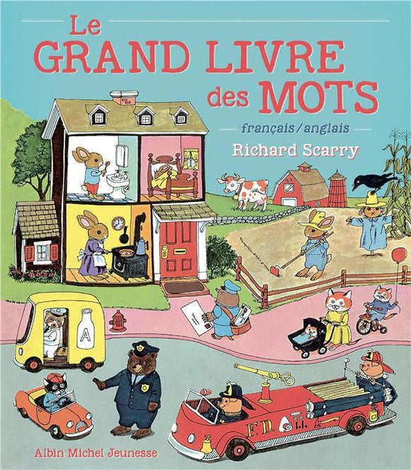 LE GRAND LIVRE DES MOTS - FRANCAIS / ANGLAIS