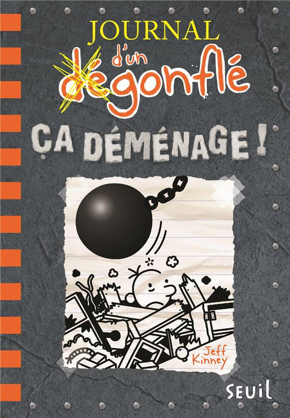 JOURNAL D'UN DEGONFLE - TOME 14 - CA DEMENAGE ! - JOURNAL D'UN DEGONFLE TOME 14